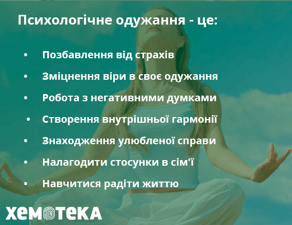 психологічне одужання психологічне одужання