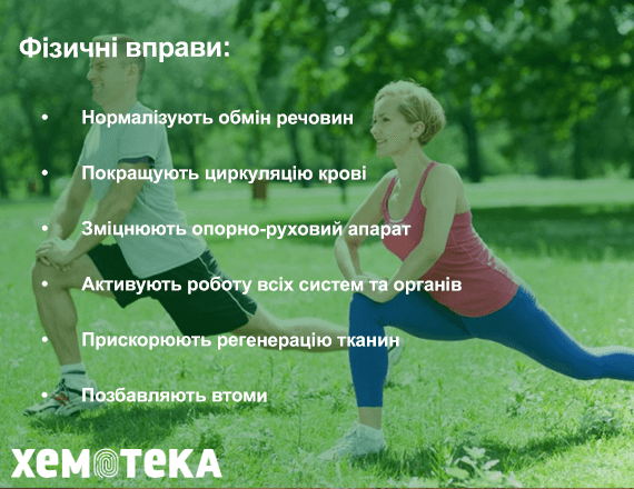 фізичні вправи фізичні вправи