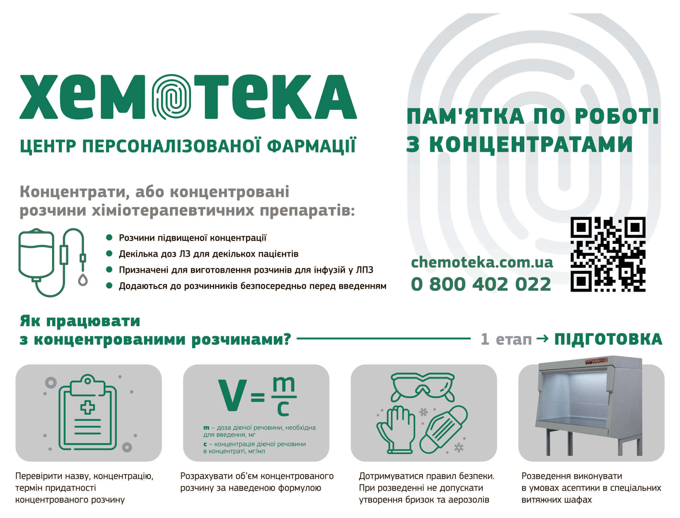 Як працювати з концентрованими розчинами? 1 етап – ПІДГОТОВКА Як працювати з концентрованими розчинами? 1 етап – ПІДГОТОВКА
