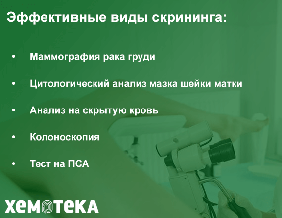 эффективность скрининга эффективность скрининга
