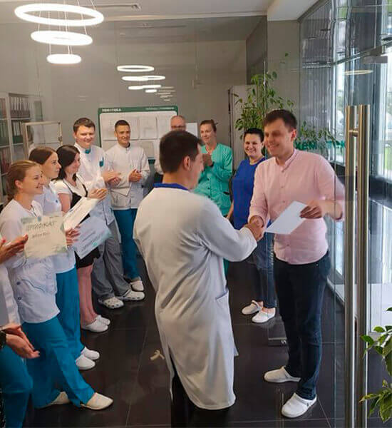 Отримання співробітниками «Хемотеки» сертифікатів з проходження курсу навчання – фото 3