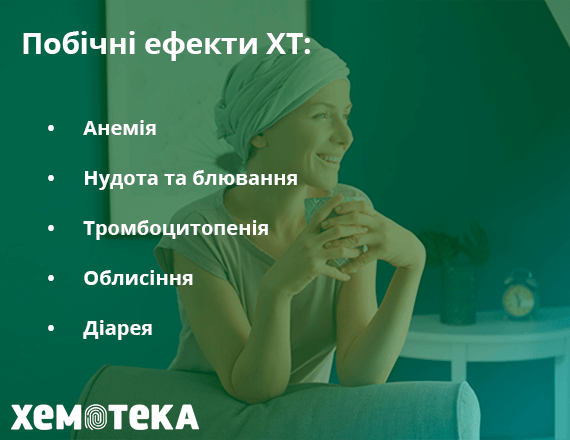 побічні явища при ХТ побічні явища при ХТ